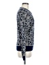 Acne Studios Animal Print Blue Wool Pullover Sweater Size M - photo 4