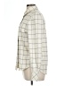 Derek Lam Ivory Long Sleeve Button-Down Shirt Size 10 - photo 5