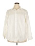 Talbots Ivory Long Sleeve Button-Down Shirt Size 20W - photo 1