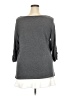 Paper Tee Gray 3/4 Sleeve Top Size 2X - photo 2