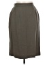 Carole Little 100% Wool Solid Gray Wool Skirt Size 8 - photo 1