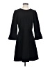 J.Crew Solid Black Casual Dress Size 4 - photo 1