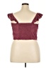 Torrid Burgundy Sleeveless Top Size 2X Plus (2) - photo 2