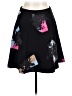 Ellen Tracy Graphic Black Casual Skirt Size 12 - photo 1
