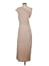 A New Day Solid Tan Cocktail Dress Size S - photo 2