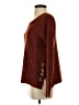 It's Our Time 100% Acrylic Tweed Burgundy Pullover Sweater Size S - photo 5
