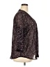Maurices 100% Polyester Black 3/4 Sleeve Blouse Size XXL - photo 4