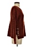 It's Our Time 100% Acrylic Tweed Burgundy Pullover Sweater Size S - photo 4