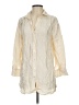 MNG Ivory 3/4 Sleeve Button-Down Shirt Size S - photo 1
