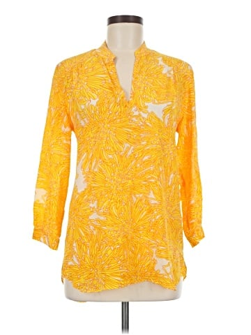 Amanda Uprichard 3/4 Sleeve Blouse (view 1)