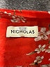 Nicholas Orange Short Sleeve Blouse Size 16 - photo 7