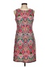 Unbranded Paisley Pink Cocktail Dress Size 6 (estimated) - photo 1