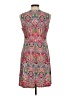 Unbranded Paisley Pink Cocktail Dress Size 6 (estimated) - photo 2