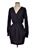 BCBGeneration 100% Polyester Polka Dots Purple Casual Dress Size XS - photo 1