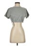 Assorted Brands Gray Short Sleeve Top Size S - photo 1