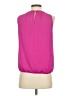 Ann Taylor 100% Polyester Pink Sleeveless Blouse Size XS - photo 2