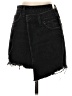 AGOLDE 100% Cotton Black Denim Skirt Size 24 waist - photo 1