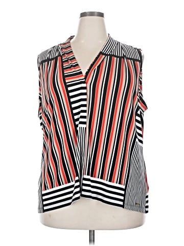 Calvin Klein Sleeveless Button-Down Shirt (view 1)
