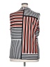Calvin Klein Stripes Red Sleeveless Button-Down Shirt Size 2X - photo 2