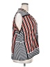 Calvin Klein Stripes Red Sleeveless Button-Down Shirt Size 2X - photo 4