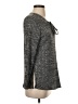 Chenault Gray Long Sleeve Top Size S - photo 4