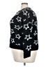 Shein Curve 100% Acrylic Stars Black Pullover Sweater Size 2X - photo 5
