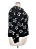 Shein Curve 100% Acrylic Stars Black Pullover Sweater Size 2X - photo 4