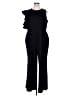 Julia Jordan Solid Black Jumpsuit Size 16w - photo 1