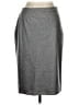 DKNY Solid Gray Formal Skirt Size 12 - photo 1
