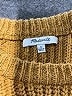 Madewell 100% Cotton Solid Brown Pullover Sweater Size S - photo 7
