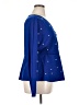 Shein Curve Blue Long Sleeve Blouse Size 1X - photo 4
