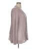 Lane Bryant 100% Acrylic Silver Pink Cardigan Size 14 - 16 Plus - photo 4