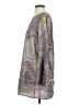 BCBGeneration 100% Polyester Paisley Gray Casual Dress Size S - photo 5