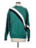 Wesley Color Block Green Pullover Sweater Size S - photo 1