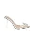 Assorted Brands Ivory Silver Heels Size 8 - photo 1