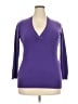 Avenue Purple Pullover Sweater Size 18 - 20 Plus - photo 1