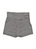 Shein Chevron-herringbone Gray Athletic Shorts Size 4 - photo 2