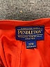 Pendleton 100% Polyester Orange Long Sleeve Blouse Size 20W - photo 7