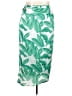 Never Fully Dressed 100% Polyester Tropical Green Casual Skirt Size 20 - photo 1