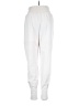 Shein Solid Ivory Track Pants Size 6 - photo 2