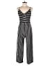 Xhilaration Stripes Black Jumpsuit Size M - photo 1