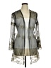 Simply Couture Gray Silver Kimono Size XL - photo 1