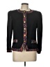 Assorted Brands 100% Polyester Paisley Black Blazer Size 10 - photo 1