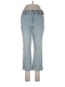 Simply Vera Vera Wang Chevron-herringbone Blue Jeans Size 10 - photo 1