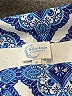 Blue Rain 100% Polyester Print Blue Shorts Size S - photo 3