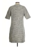 Joe Fresh Chevron-herringbone Gray Casual Dress Size 4 - photo 2