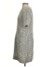 Joe Fresh Chevron-herringbone Gray Casual Dress Size 4 - photo 5