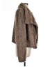 Assorted Brands 100% Polyester Brown Faux Fur Jacket Size L - photo 4