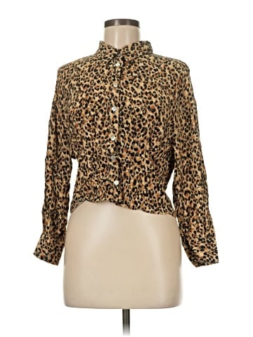 Zara TRF Long Sleeve Blouse (view 1)