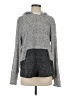 On The Byas Tweed Gray Pullover Sweater Size S - photo 1
